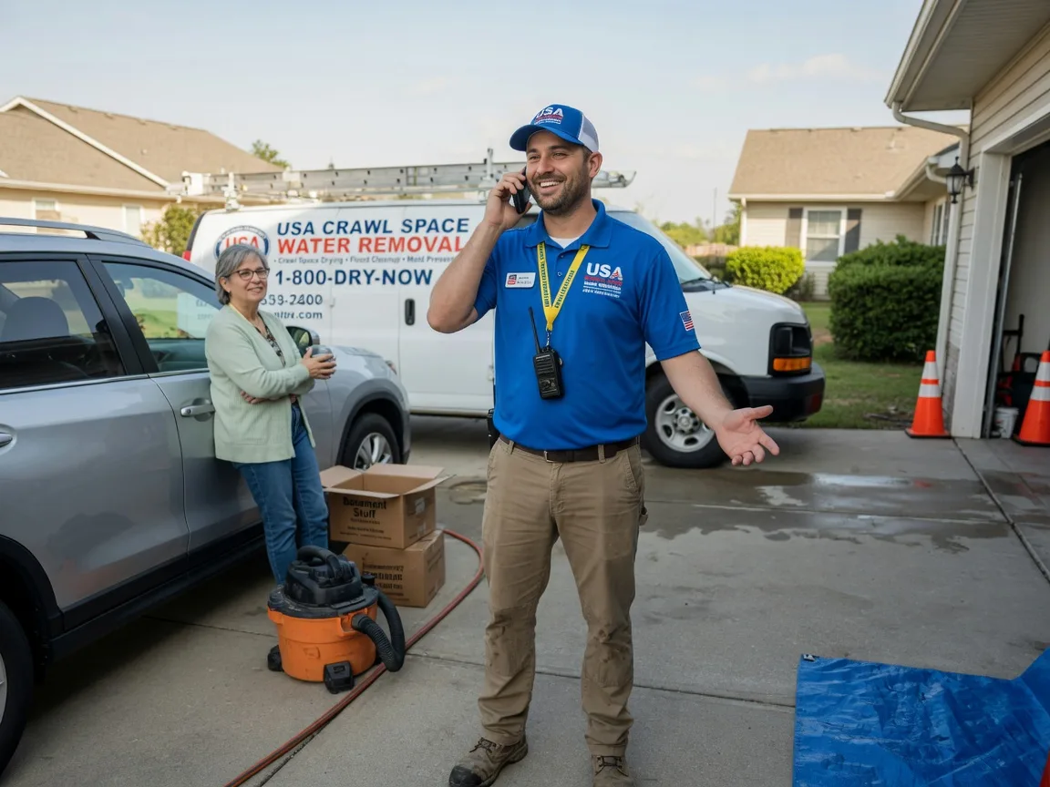 Crawl Space Water Removal Forsyth, GA FAQs